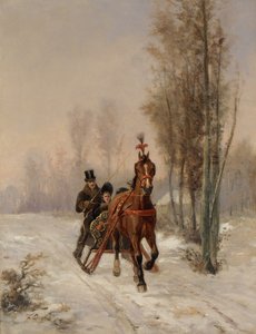 The Sledge by Francois Duyck