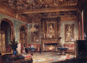 The Salon at the Chateau de Marchais