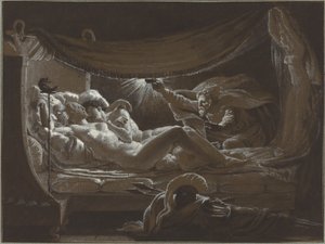 Vulcan Discovering Venus and Mars by Francois Edouard Picot