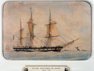 Whaling ship at Havre