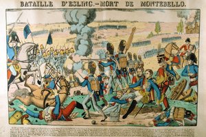 Battle of Essling - Death of Montebello, 21 May 1809, c1835