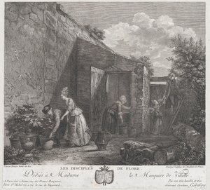 The Disciples of Flora by Francois Godefroy