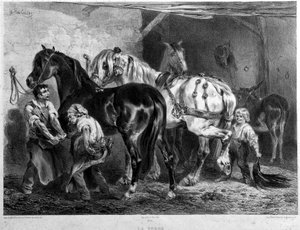 La Forge, horse fittings