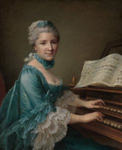 Portrait of a Woman, Said to be Madame Charles Simon Favart