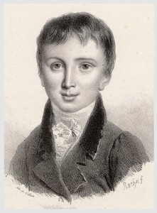 Franz Liszt at the Age of 11, c. 1822 by Francois Le Villain