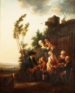 The Pedlar by Francois Louis Joseph Watteau