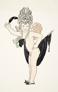 Cherub from Personages de Comedie by Francois Louis Schmied