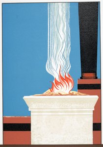 Illustration from Prometheus Bound by Aeschylus, pub. 1941