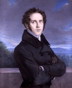 Portrait of Vincenzo Bellini by Francois Millet