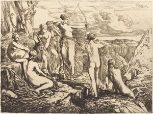 Diana and Her Nymphs