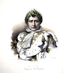 Napoleon I at the Time of His Coronation in 1804