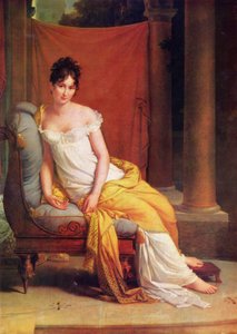 Portrait of Julie Recamier by Francois Pascal Simon Gerard