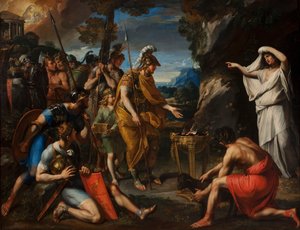 Aeneas and the Cumaean Sibyl by Francois Perrier