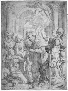 The Last Communion of Saint Jerome by Francois Perrier