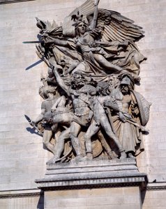 The Marseillaise of the Arc de Triomphe in Paris by Francois Rude
