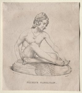 Neapolitan Fisherman, 1835 by Francois Rude