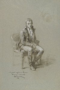 Seated Male Figure