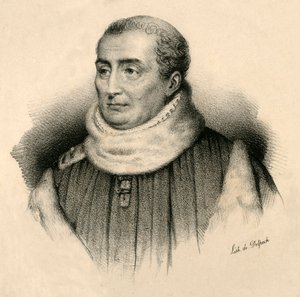 Christophe de Thou, 1508-1582, c1830 by Francois Seraphin Delpech