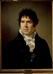 Portrait of the engraver Giovanni Antonio Santarelli by Francois Xavier Fabre