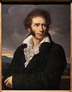 Ugo Foscolo by Francois Xavier Fabre