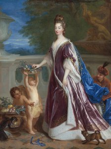 Portrait of Elizabeth Charlotte, Princess Palatine by Francois de Troy