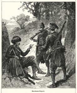Macedonian Brigands by Frank (after) Feller