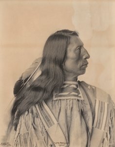 Portrait of Jack Red Cloud, a Sioux Indian by Frank A. Rinehart