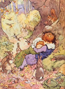 Babes in the Wood from My Nursery Story Book, pub. by Blackie & Son