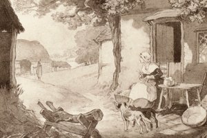 Illustration for The Scholar-Gipsy by Matthew Arnold