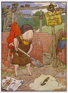 Illustration for The Three Little Pigs