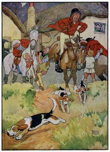 Three Jolly Huntsmen by Frank Adams