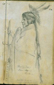 Hoohamaza, or Iron Leg, 1851