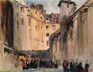 Church of St Julien-le-Pauvre, 1915 by Frank Brangwyn