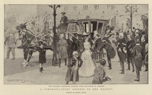 A Congratulatory Address to Her Majesty by Frank Craig