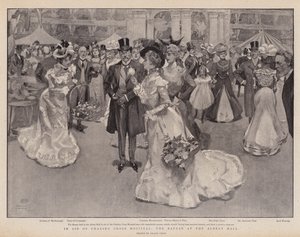In Aid of Charing Cross Hospital, the Bazaar at the Albert Hall by Frank Craig