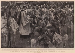 On the Eve of Battle, the Celebration of the Holy Communion on the Veldt