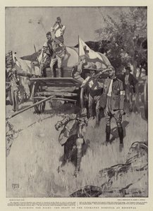 Watching the Fight, the Staff of the Yeomanry Hospital at Roodeval by Frank Craig
