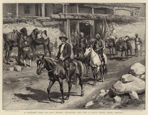 A Hunting Tour in Asia Minor, Starting Off for a Day