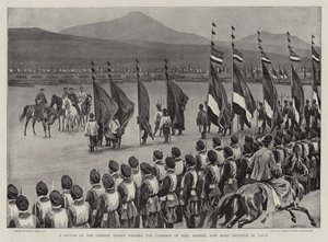 A Review of the Chinese Troops forming the Garrison of Port Arthur, now being invested by Japan