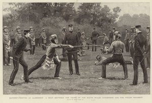 Bayonet-Fighting at Aldershot