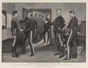 Fitting New Uniforms, a Scene at the Depot of the Royal Horse Artillery
