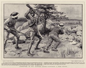 Surrender or Die! Burgher Police capturing a Boer Sniper