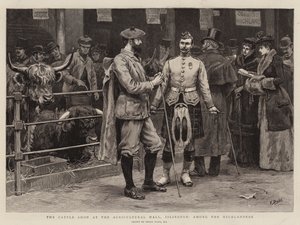 The Cattle Show at the Agricultural Hall, Islington, Among the Highlanders