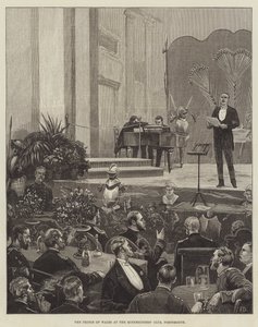 The Prince of Wales at the Minnesingers