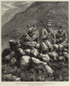 The Prince of Wales in the Highlands, the Deer-Drive at Invercauld