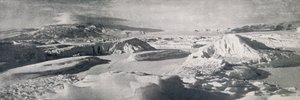 The Lower Koettlitz Glacier, Showing The Effect of Thaw-Waters by Frank Debenham