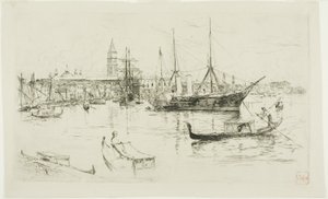 Laguna, Venice by Frank Duveneck