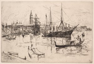 Lagoon, Venice by Frank Duveneck