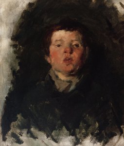 Portrait of a Boy by Frank Duveneck