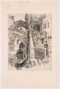 The Bridge of Sighs (Second Plate) by Frank Duveneck